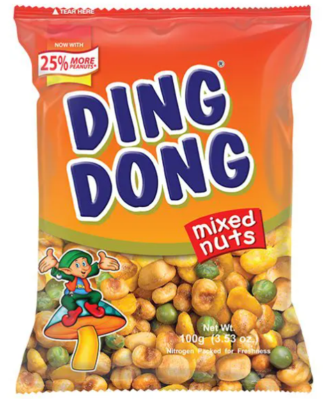 Ding Dong Super Mix with Fava Beans and Cracker nuts - 95g 