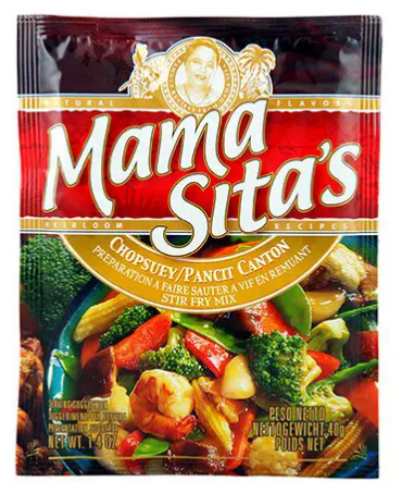 Mama Sita's Chopsuey / Pancit Canton Stir-Fry Mix – 40g