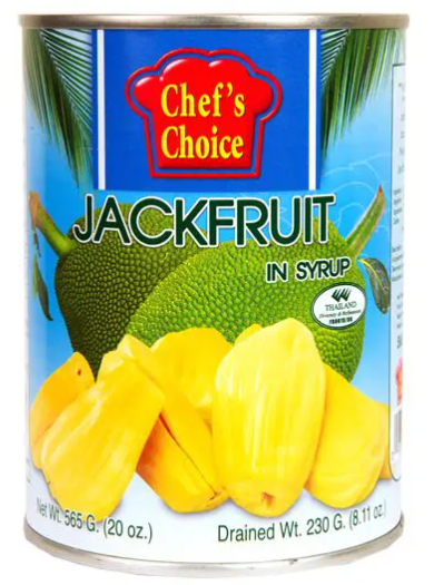 Chef's Choice Yellow Jackfruit in Syrup - 565g