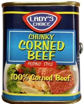 Lady’s Choice Chunky Corned Beef Filipino Style - 340g
