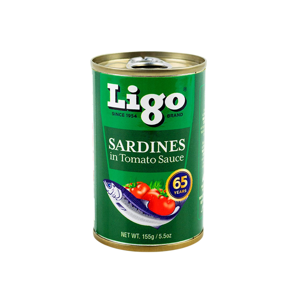 Ligo Sardines In Tomato Sauce 155g