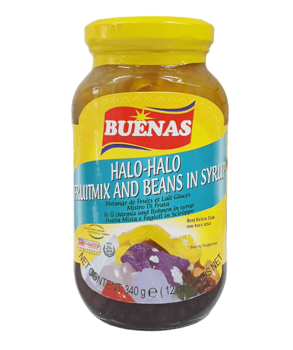 BUENAS Halo-Halo Mixed Fruit & Beans in Syrup - 340g  