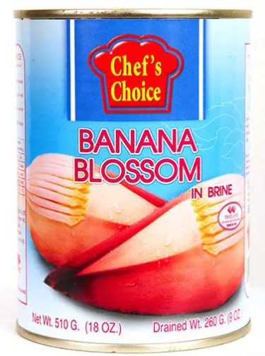 Chef's Choice Young Banana Blossom in Brine - 510g