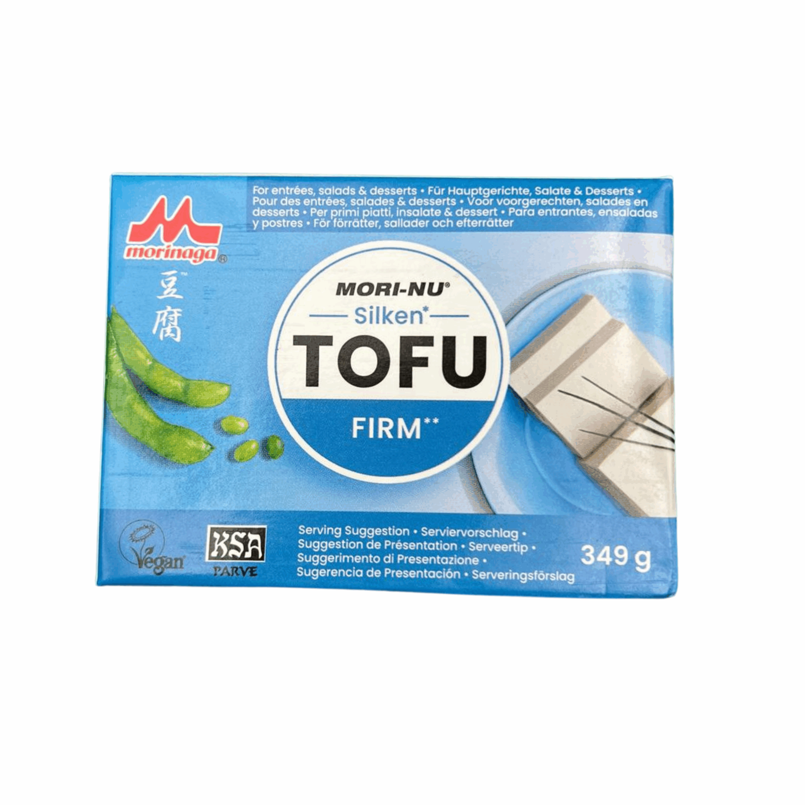 MORI-NU Silken Tofu - Firm (Blue) - 349g