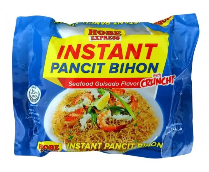 HOBE Express Instant Pancit Bihon - Seafood Guisado Flavour - 6x65g