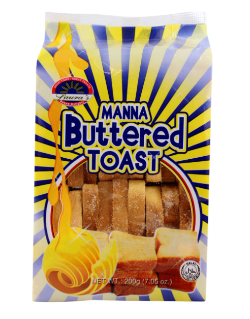 LAURA'S Manna Buttered Toasts - 200g