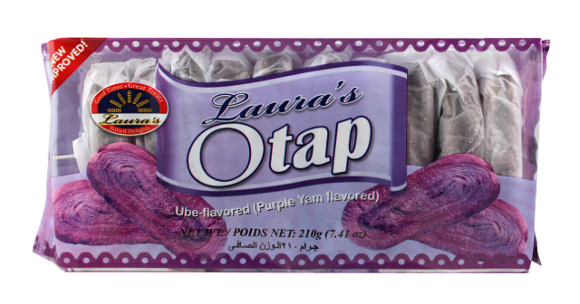 LAURA'S Otap Sugar Biscuits- Ube - 210g