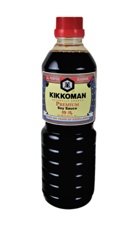 KIKKOMAN Premium Soy Sauce - 600ml