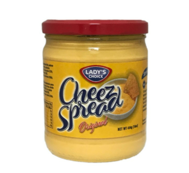 Lady's Choice Cheez Spread Regular - 454g