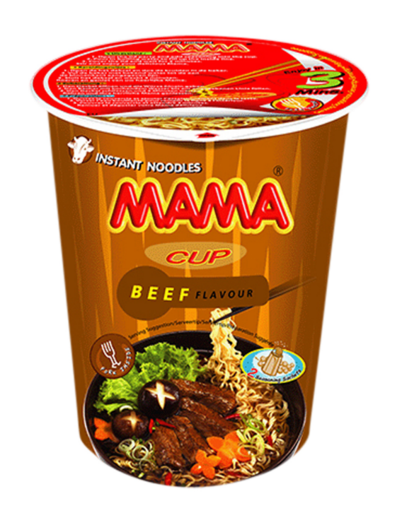 MAMA Cup Noodle - Beef Flavour - 70g