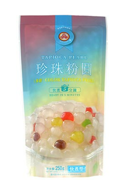 YU FUYUAN Tapioca Pearl Coloured - 250g